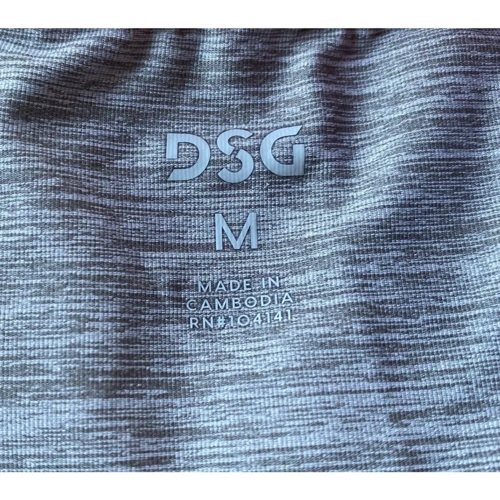 DSG Mens Agility 2-in-1 Shorts Red Sun Size Medium NWT DAM13107HL UPF 50+